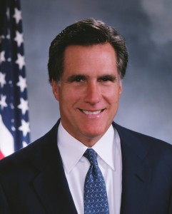 Governor Romney. 