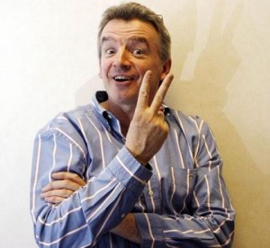 Michael O'Leary deals with another customer complaint. 